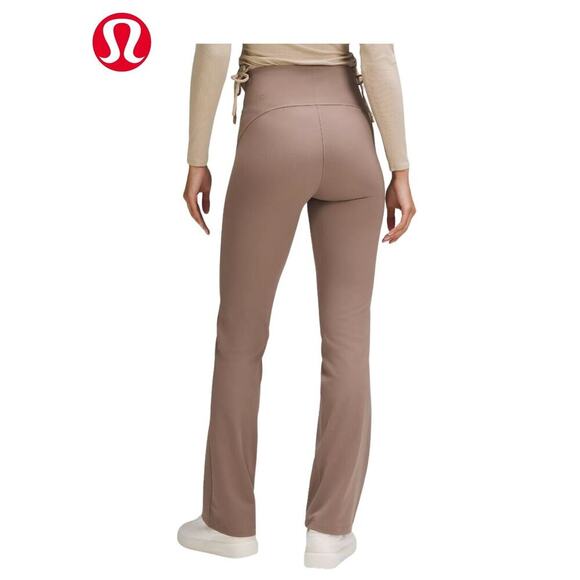 Lululemon Smooth Fit Pull-On High-Rise Pant - New With Tags, Taupetastic, Size 0 - Picture 9 of 13
